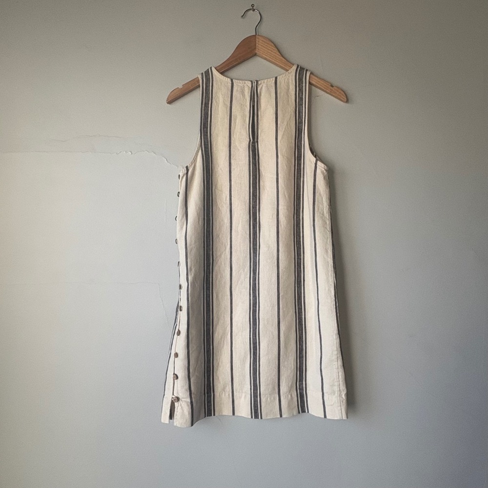 NWOT Faherty Carini Linen Shift Dress Size XS - Picture 11 of 12